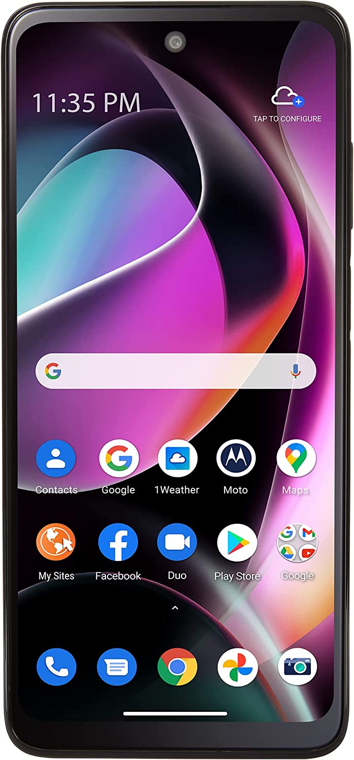 Total by Verizon Motorola Moto G 5G, 64GB, Black - Prepaid Smartphone (Locked) - Image 3